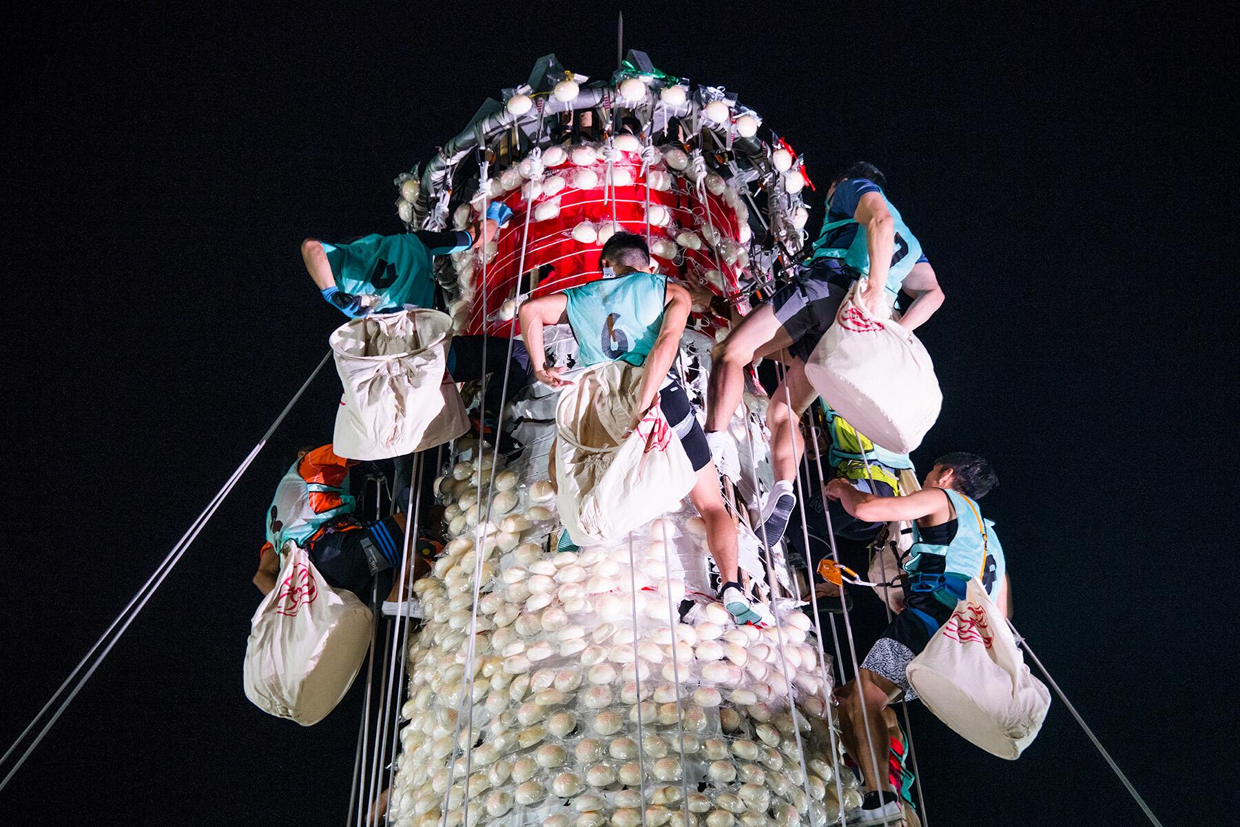 Why Are People Climbing a 60-Foot Tower Made of Bao Buns?