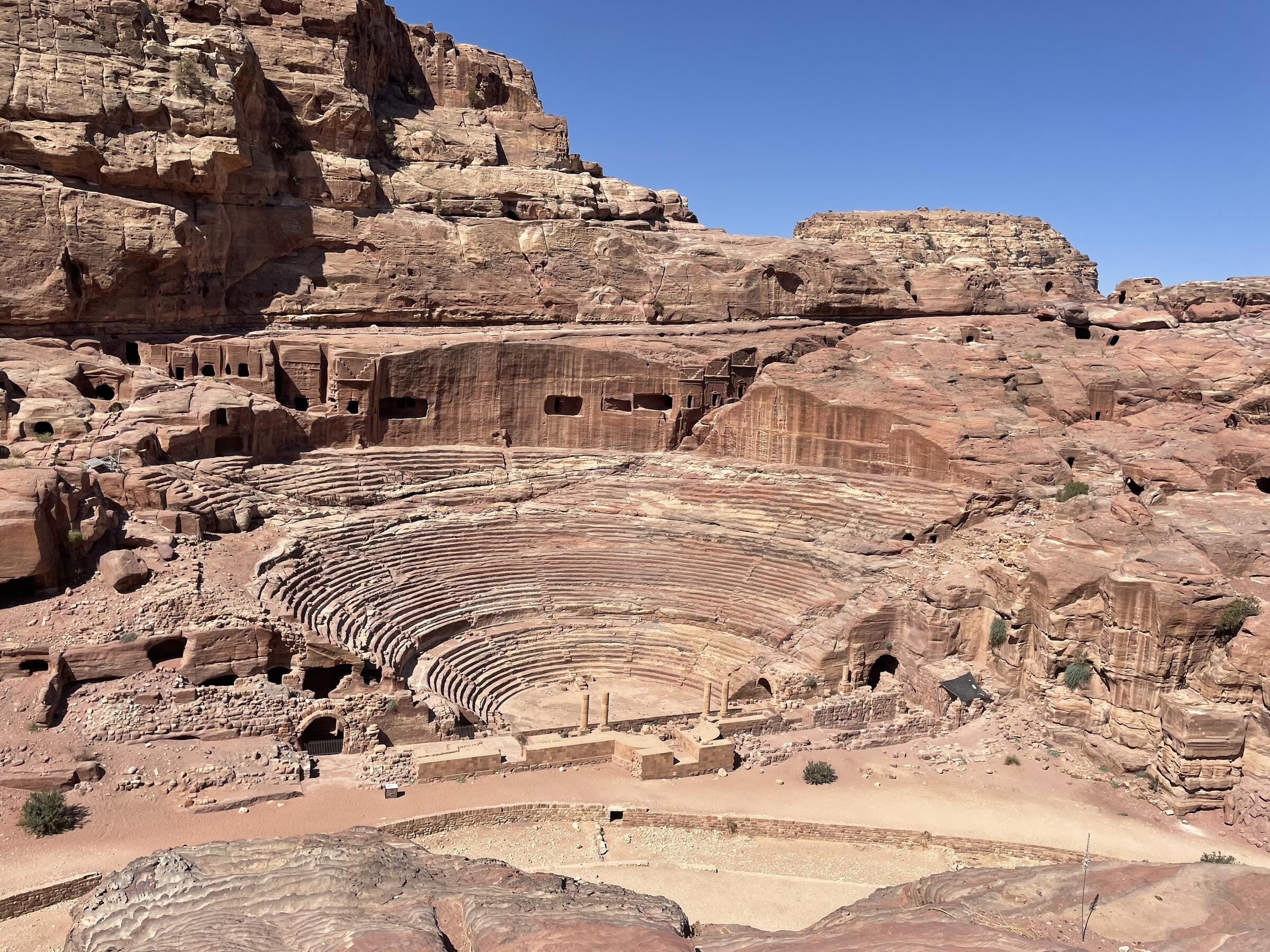 Petra amphitheater_by Rachael Levitt